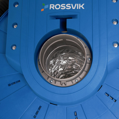 (CA500D10208) Катушка электрическая для удаления выхлопных газов ROSSVIK шланг 102мм*8м